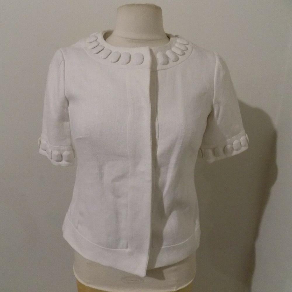 Banana Republic White Blazer Jacket, 4 NEW